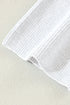 Lightweight Ribbed Knit Button Front V Neck Cardigan